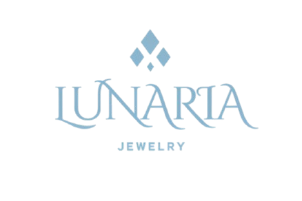 Lunaria Jewelry logo on a white background